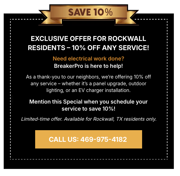 Rockwall TX Electrician