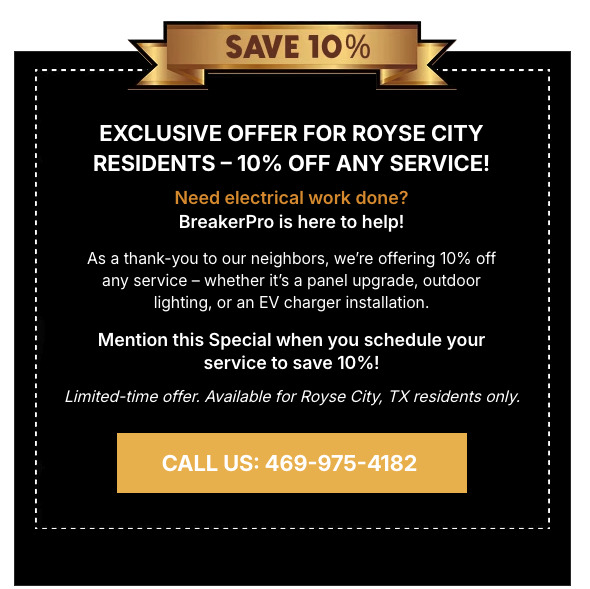 Royse City TX Electrician Royse City TX Electrician